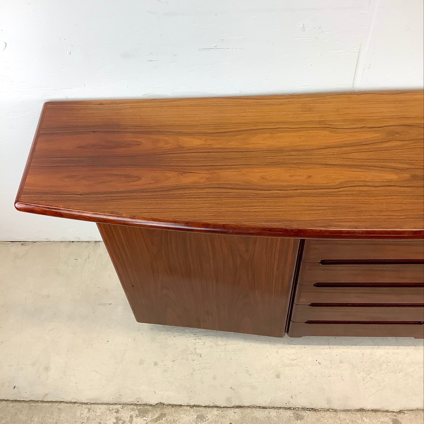 Scandinavian Modern Rosewood Sideboard by Skovby