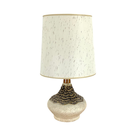 Danish Modern Studio Pottery Lamp – Sculptural Mid-Century Accent