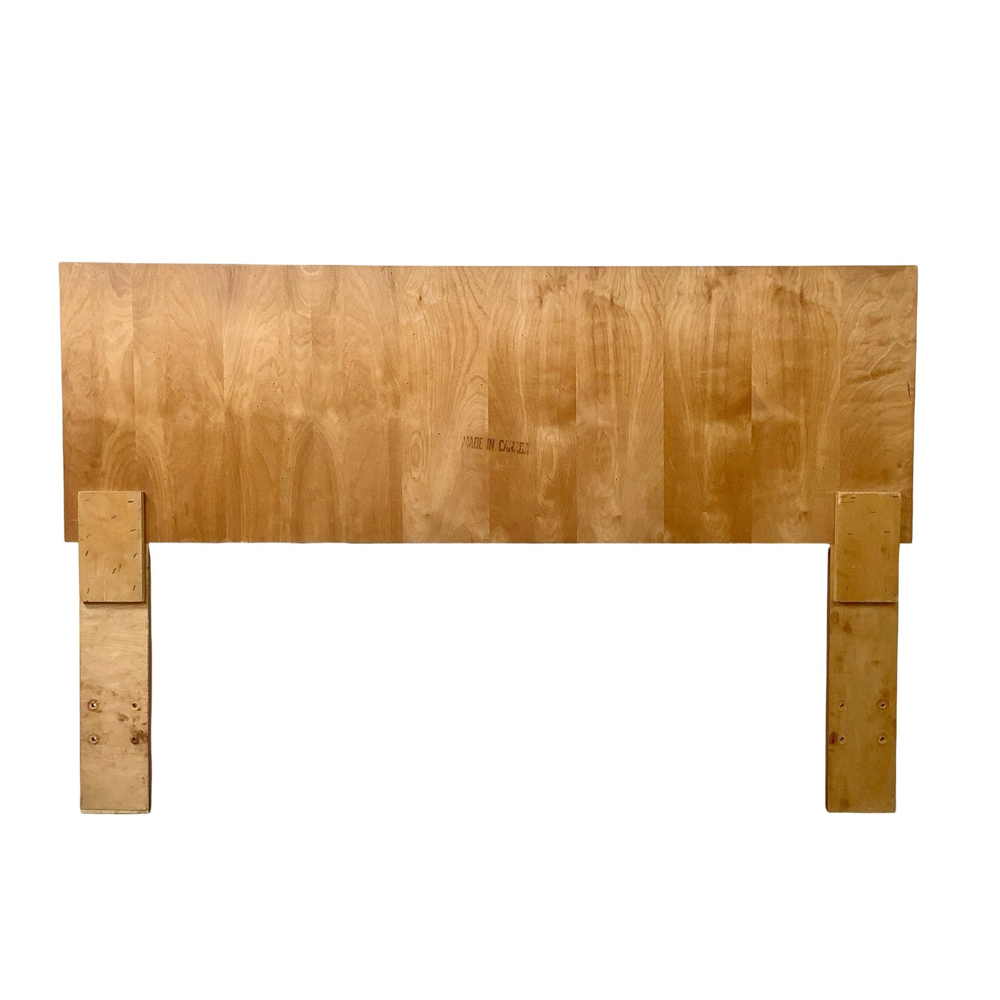Tobago Furniture 1970s Mid-Century Modern Brutalist Queen Headboard