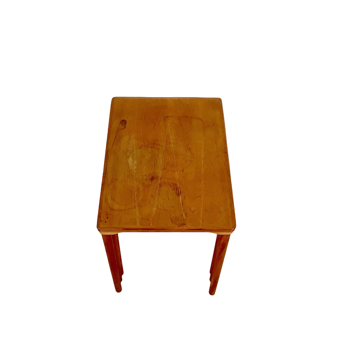 Mid-Century Modern Teak Nesting Tables – Set of Three