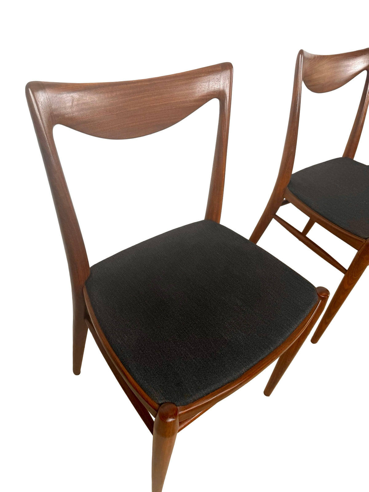 Vintage Norwegian Bambi Teak Dining Chairs by Rastad & Relling for Gustav Bahus – Set of 6