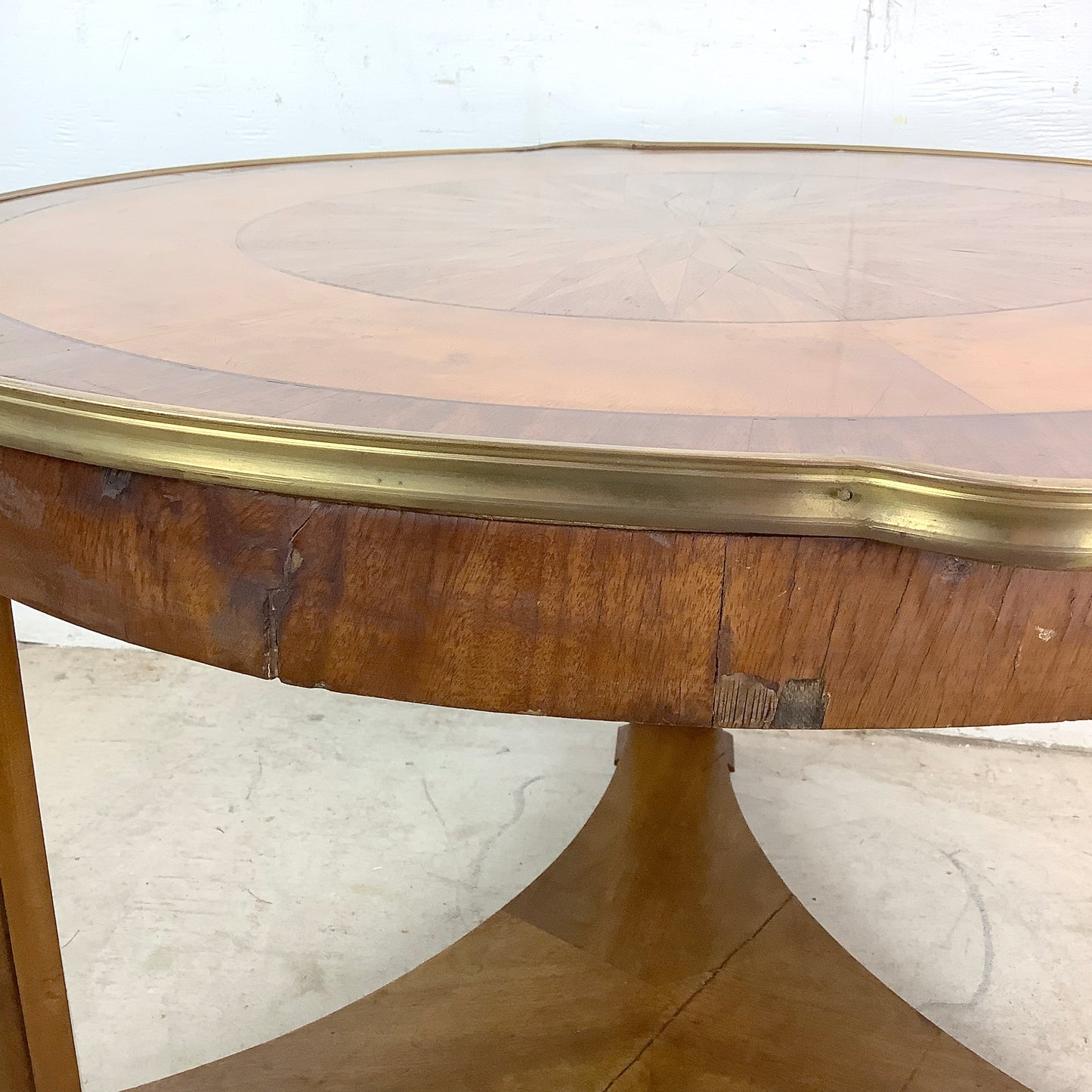 Vintage Empire Style Gueridon Table