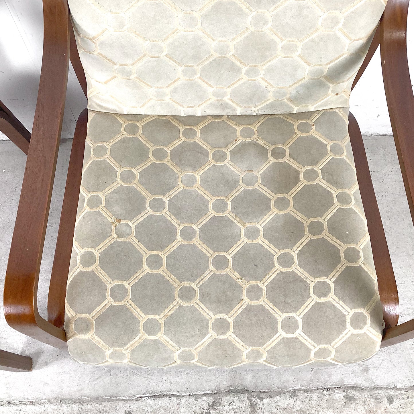 Pair of Vintage Bentwood Lounge Armchairs — Mid-Century Modern, Thonet Style