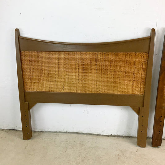 Vintage Danish Modern Headboard- Twin