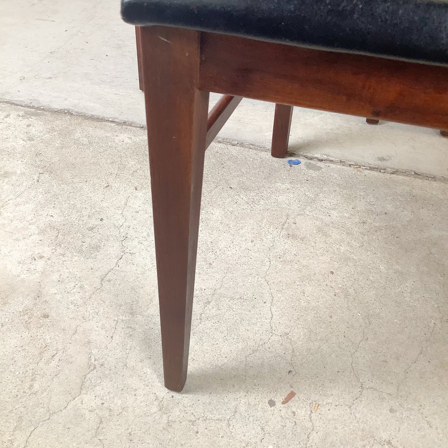 Set of Three Dillingham Furniture Walnut High-Back Dining Chairs