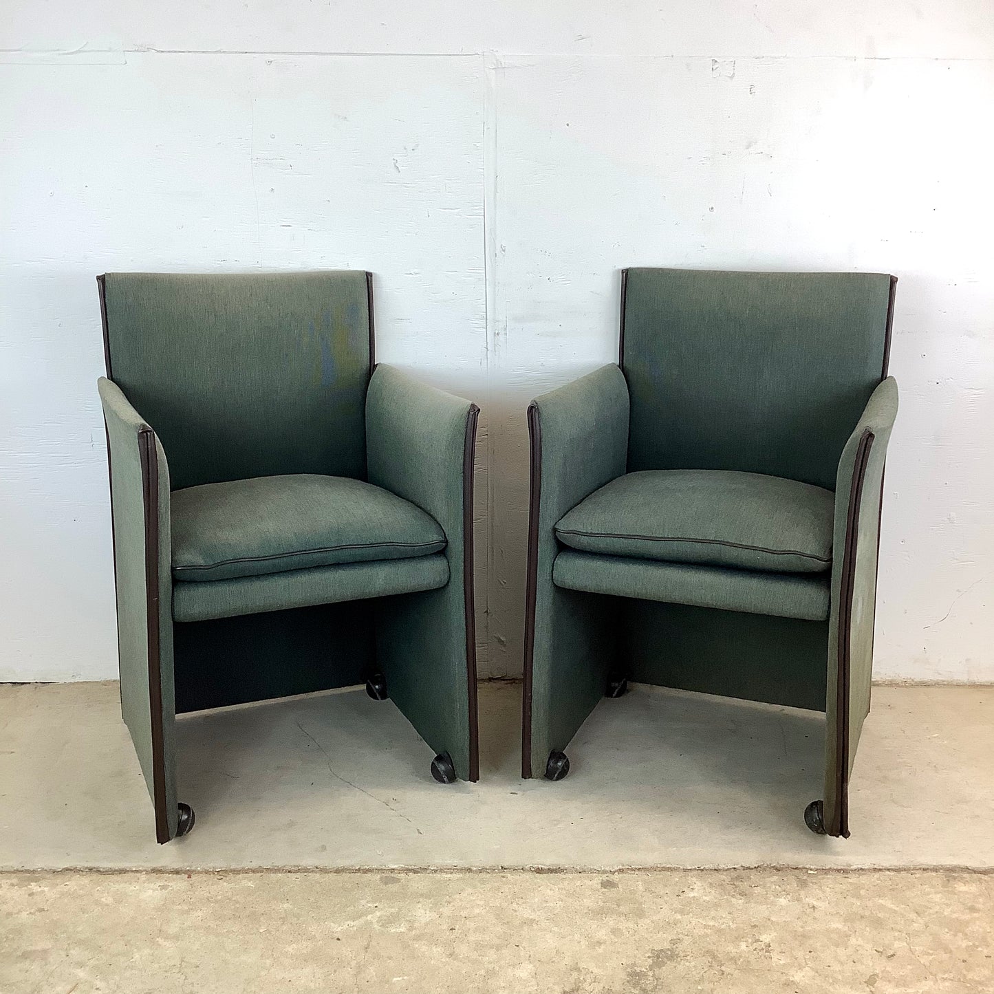 Vintage Modern Cassina "401 Break" Chairs attr. Mario Bellini