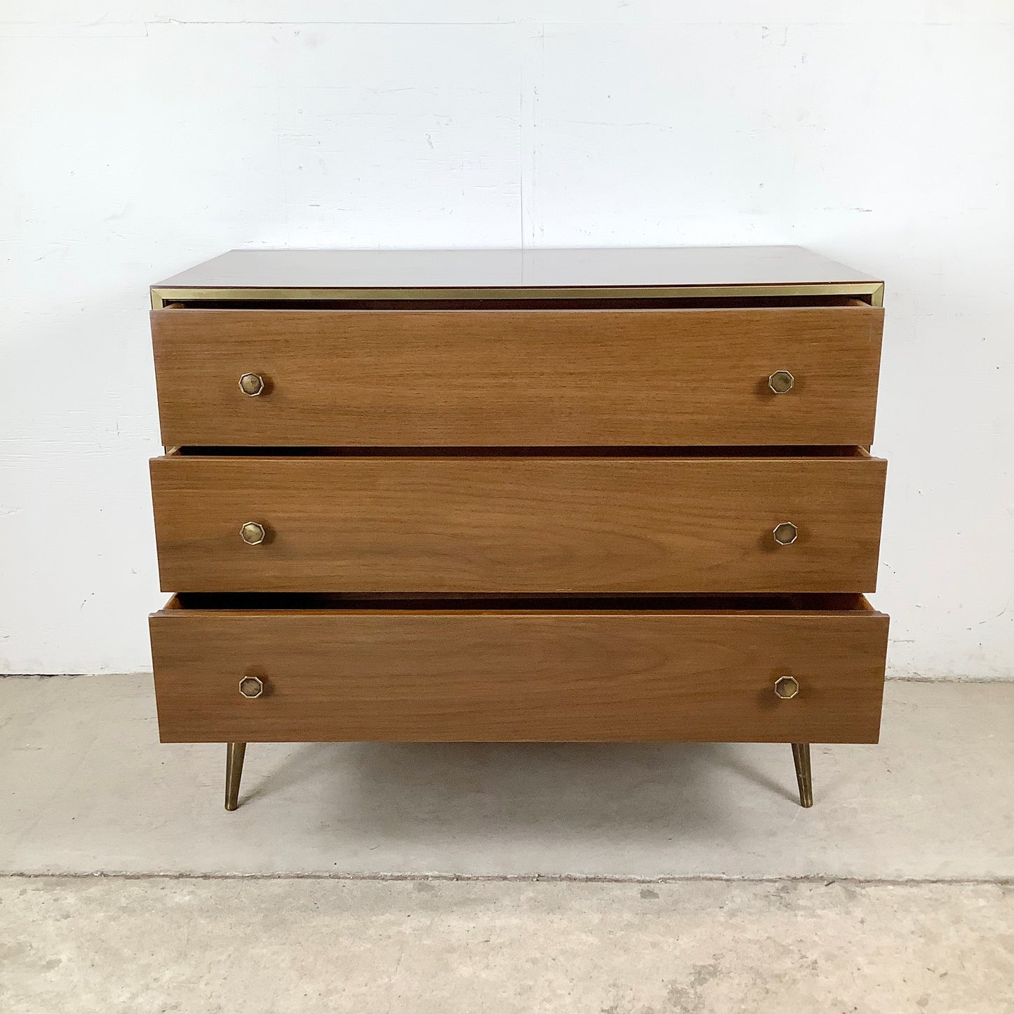 Mid-Century Three Drawer Dresser