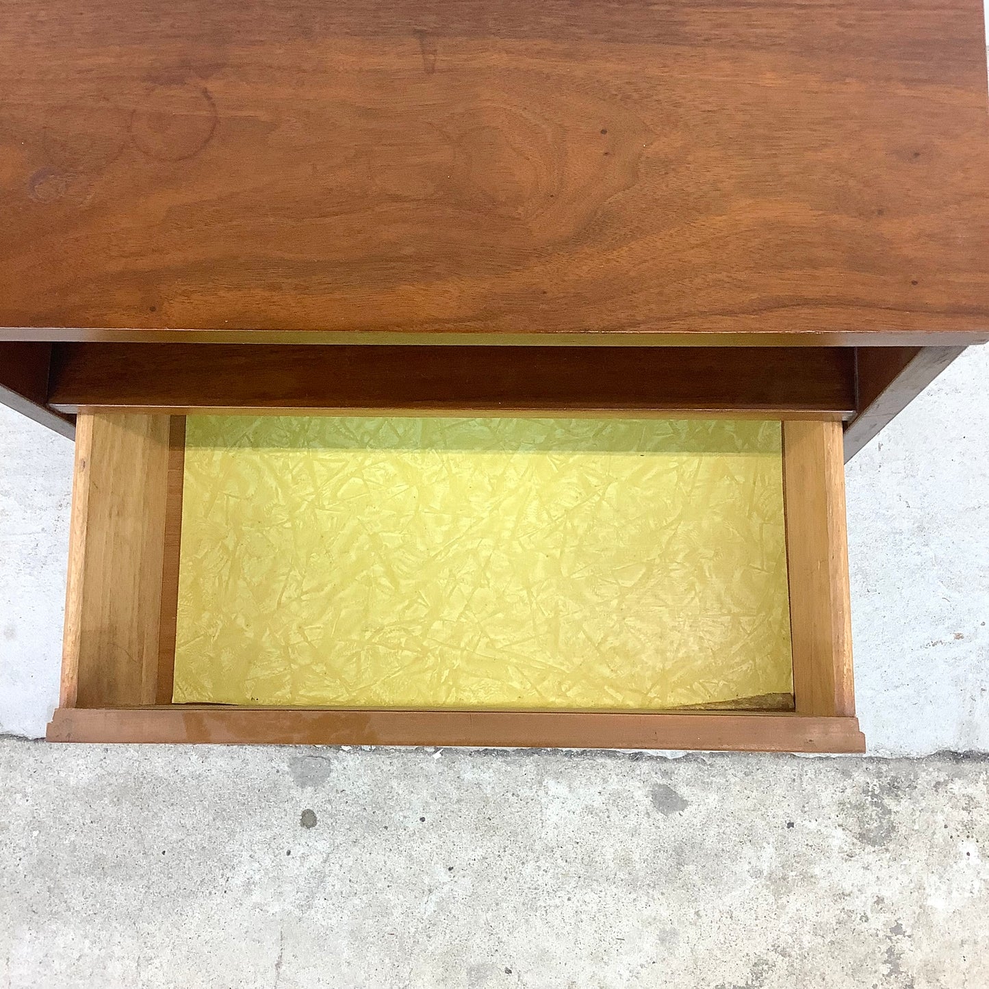 Mid-Century Single Drawer Nightstand