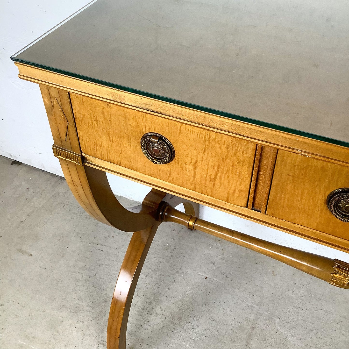 Vintage Regency Style Console Table or Writing Desk