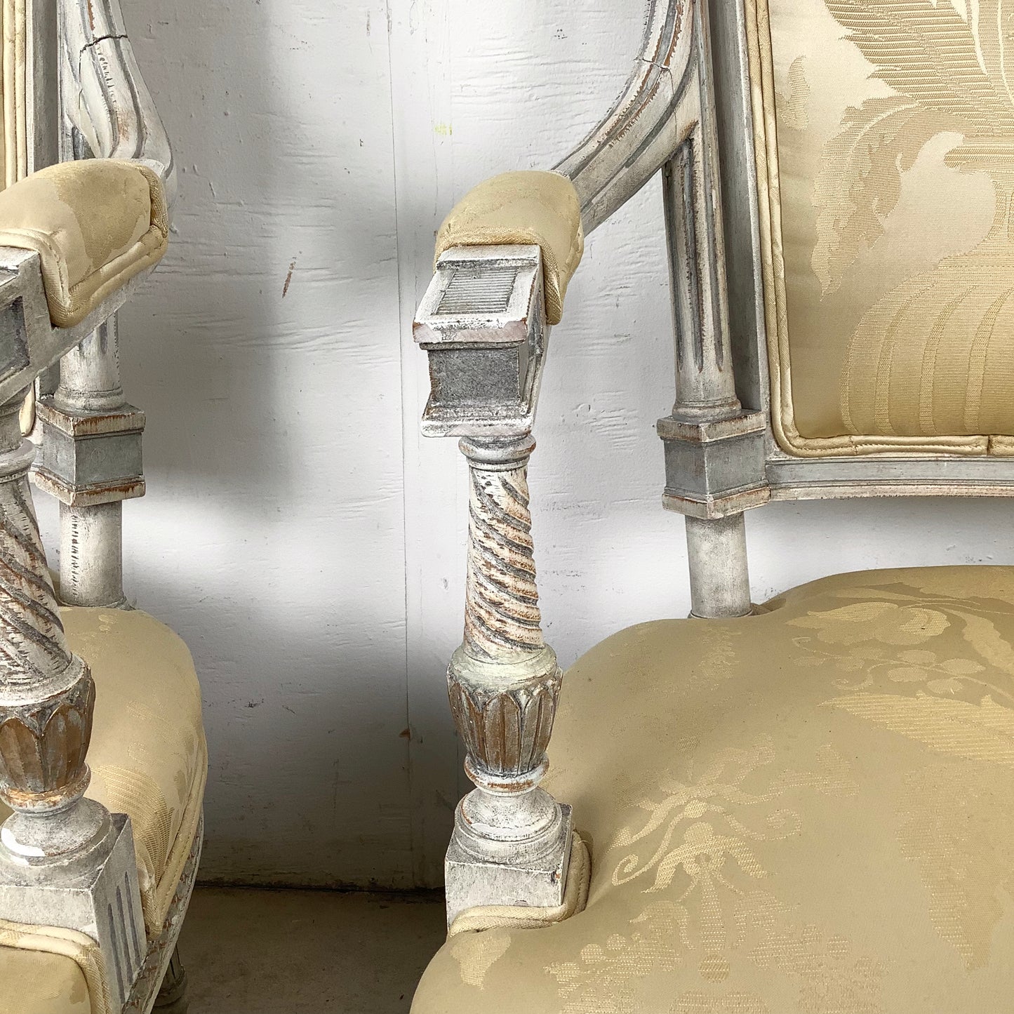 Neoclassical Armchairs in the Louis XVI Tradition