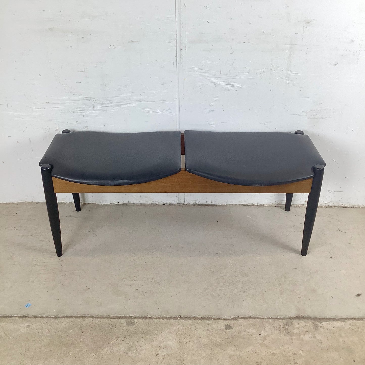 Mid-Century Two Seat Bench atr. John Stuart Inc