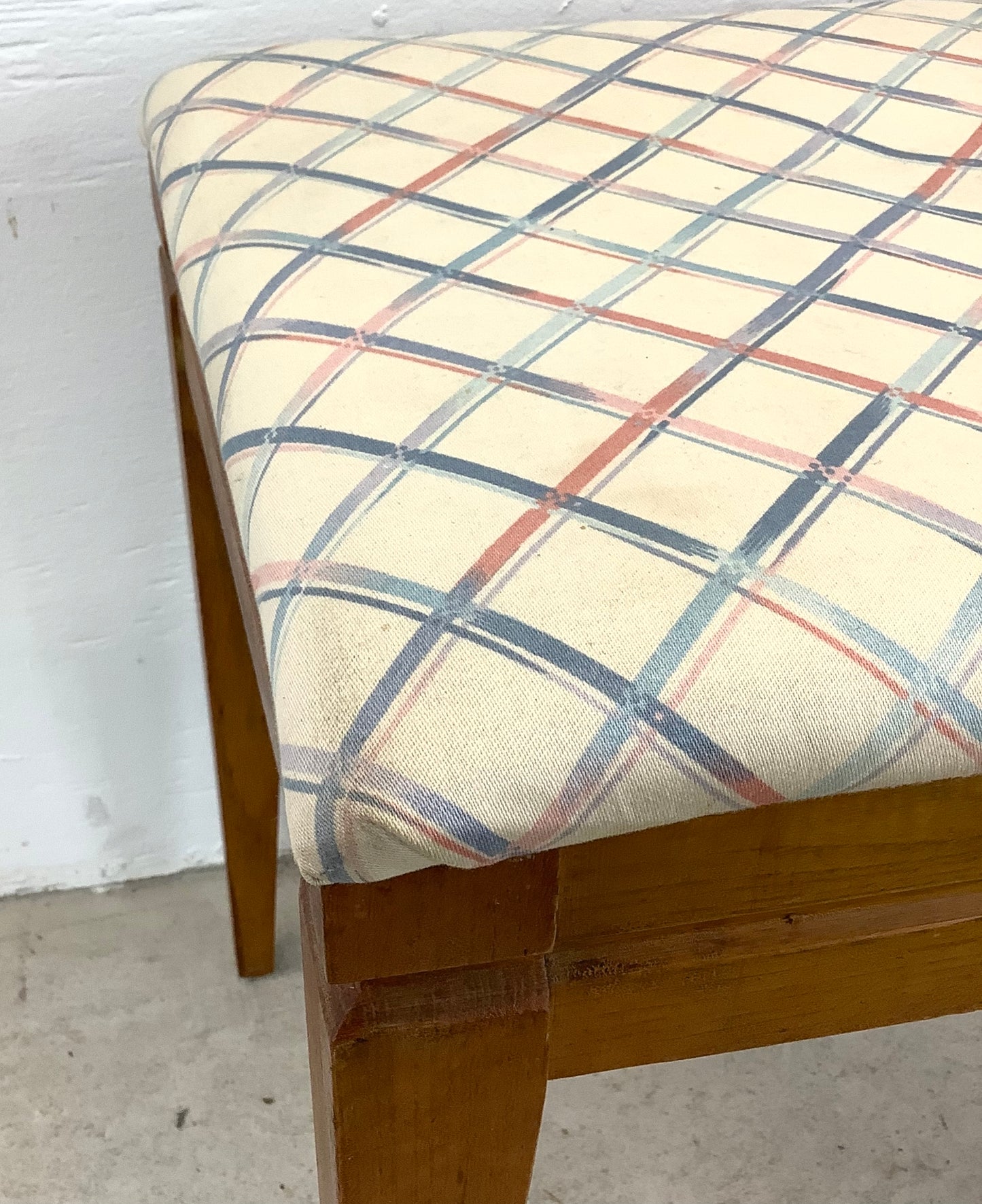 Mid-Century Vanity Stool or Piano Bench