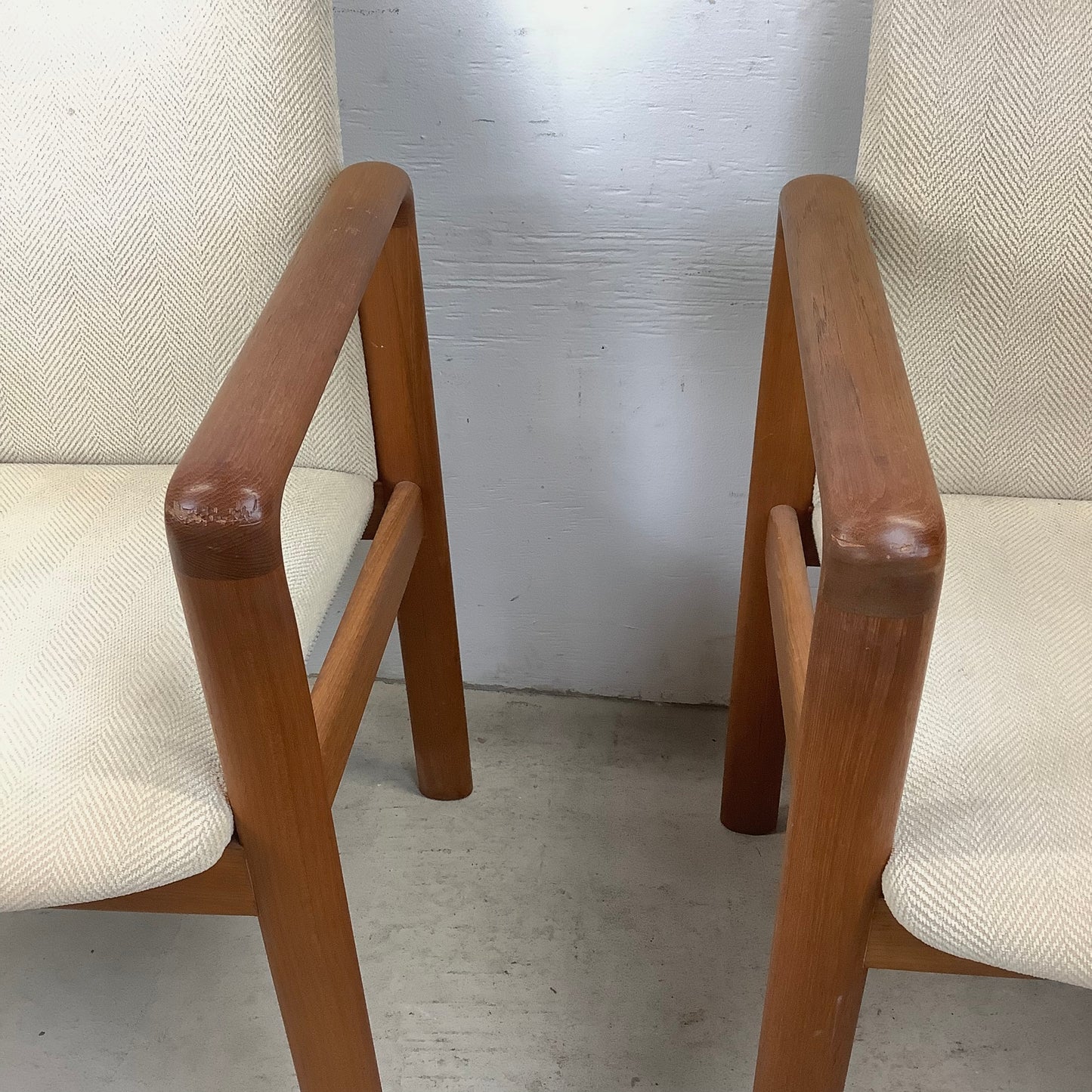 Scandinavian Modern Teak Armchairs by Jesper- set of 8
