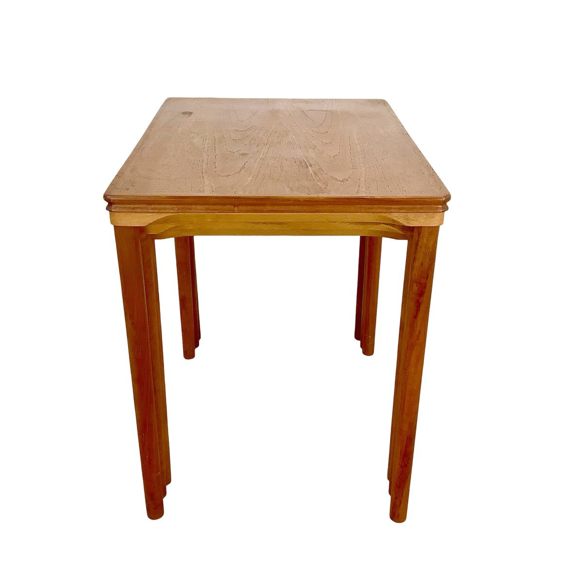Mid-Century Modern Teak Nesting Tables – Set of Three