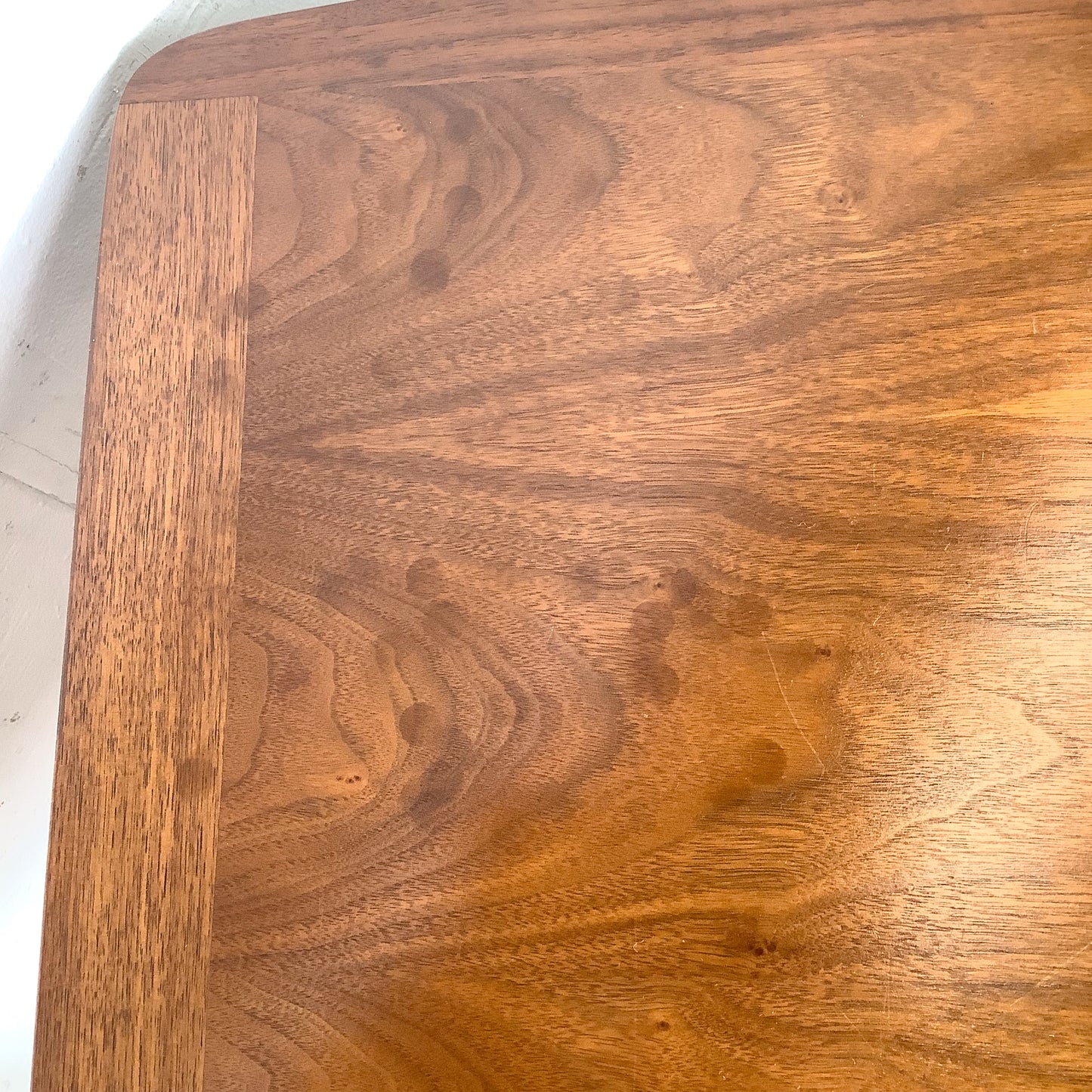 Lane Perception Walnut End Table | Two-Tier | 1960s