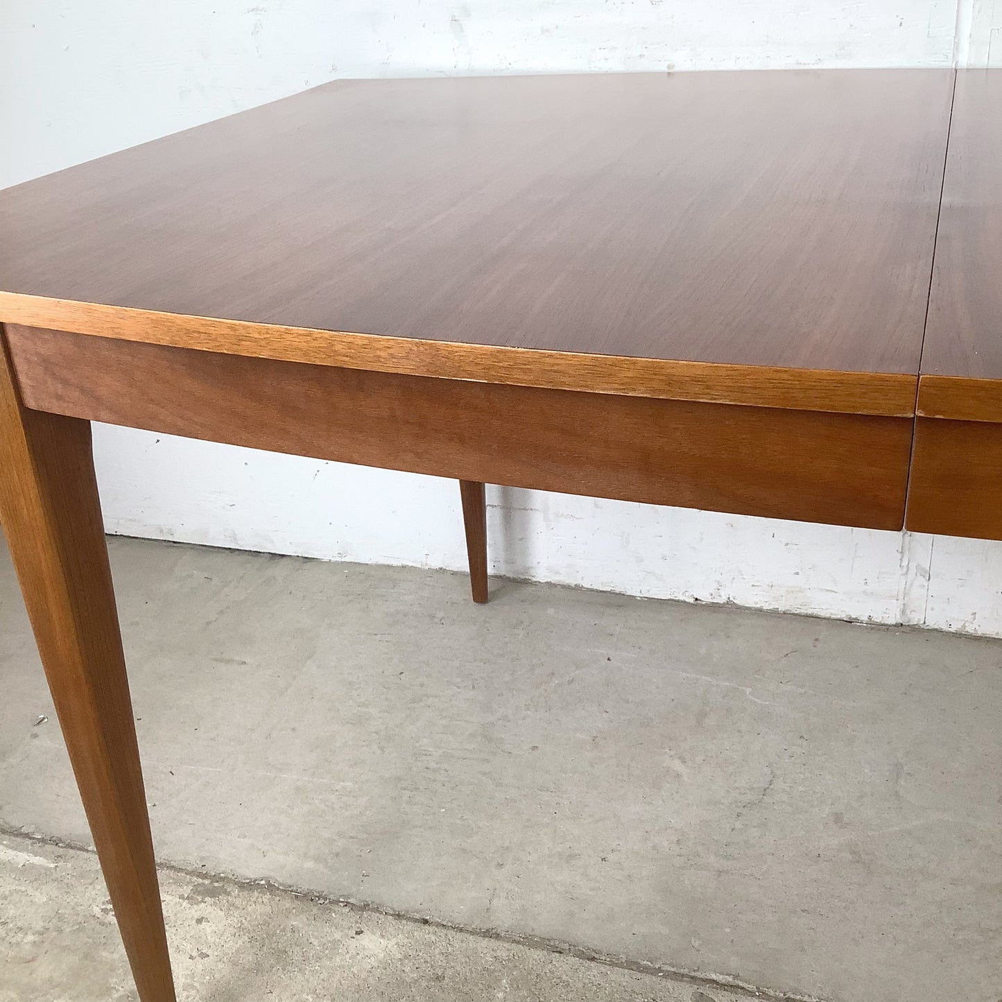 Vintage Young Manufacturing Co. Walnut Dining Table