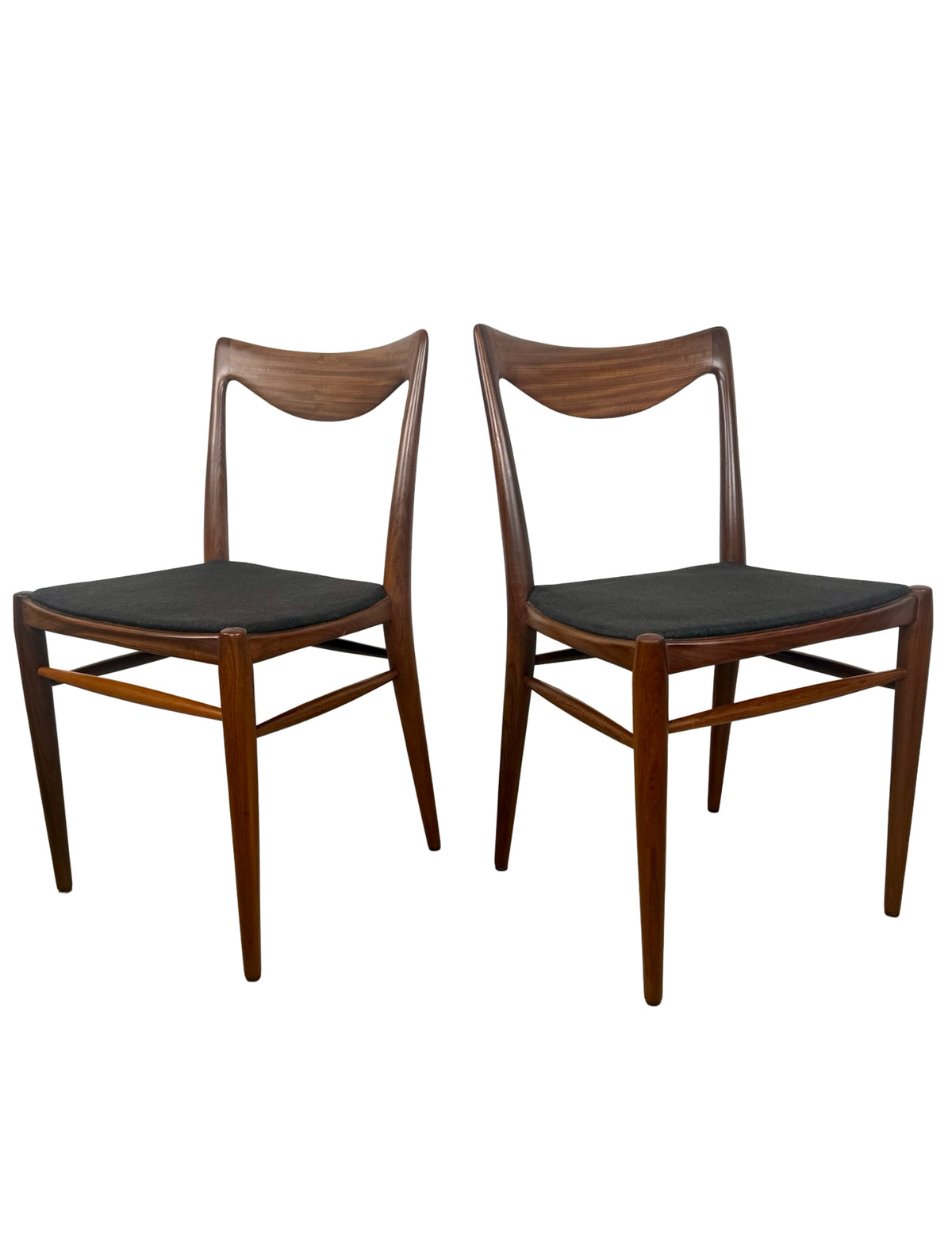 Vintage Norwegian Bambi Teak Dining Chairs by Rastad & Relling for Gustav Bahus – Set of 6