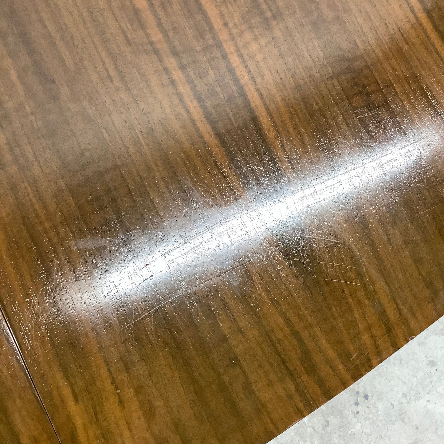 Mid-Century Walnut Dining Table