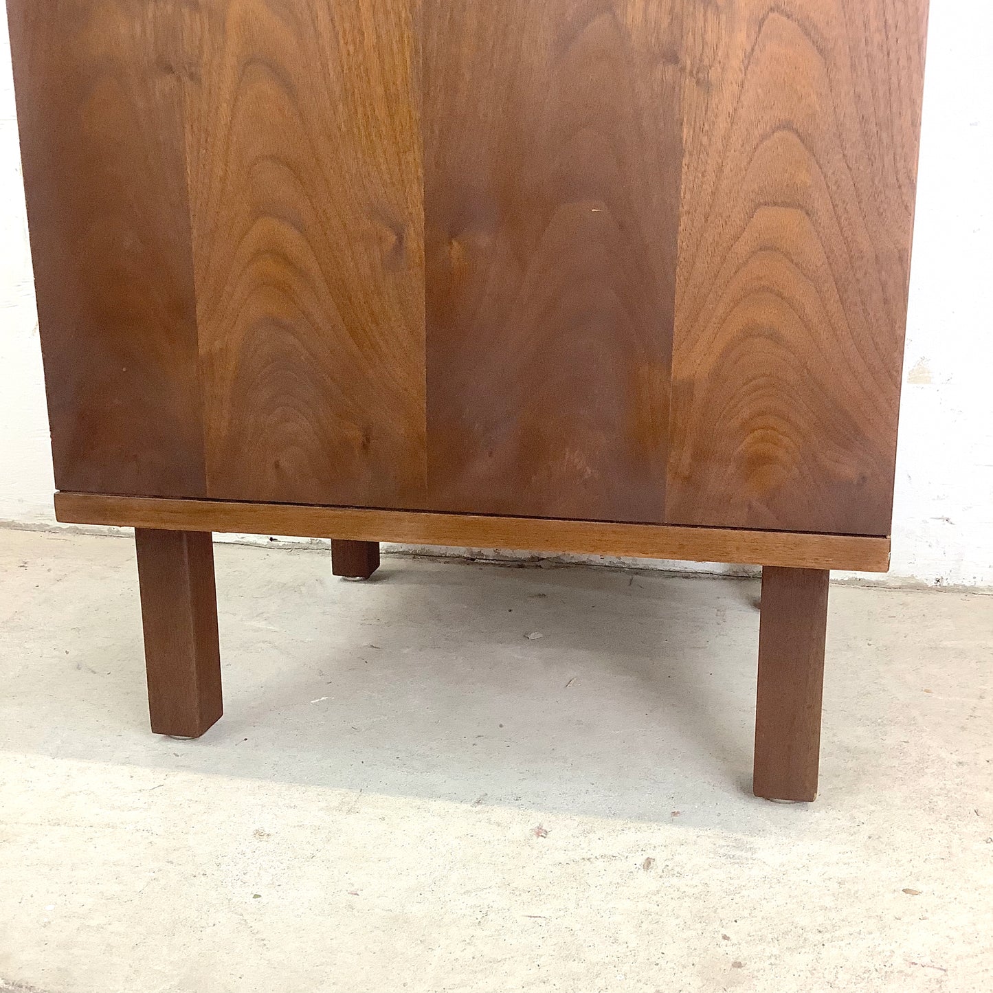Mid-Century Teak Record Cabinet or Bedside Table