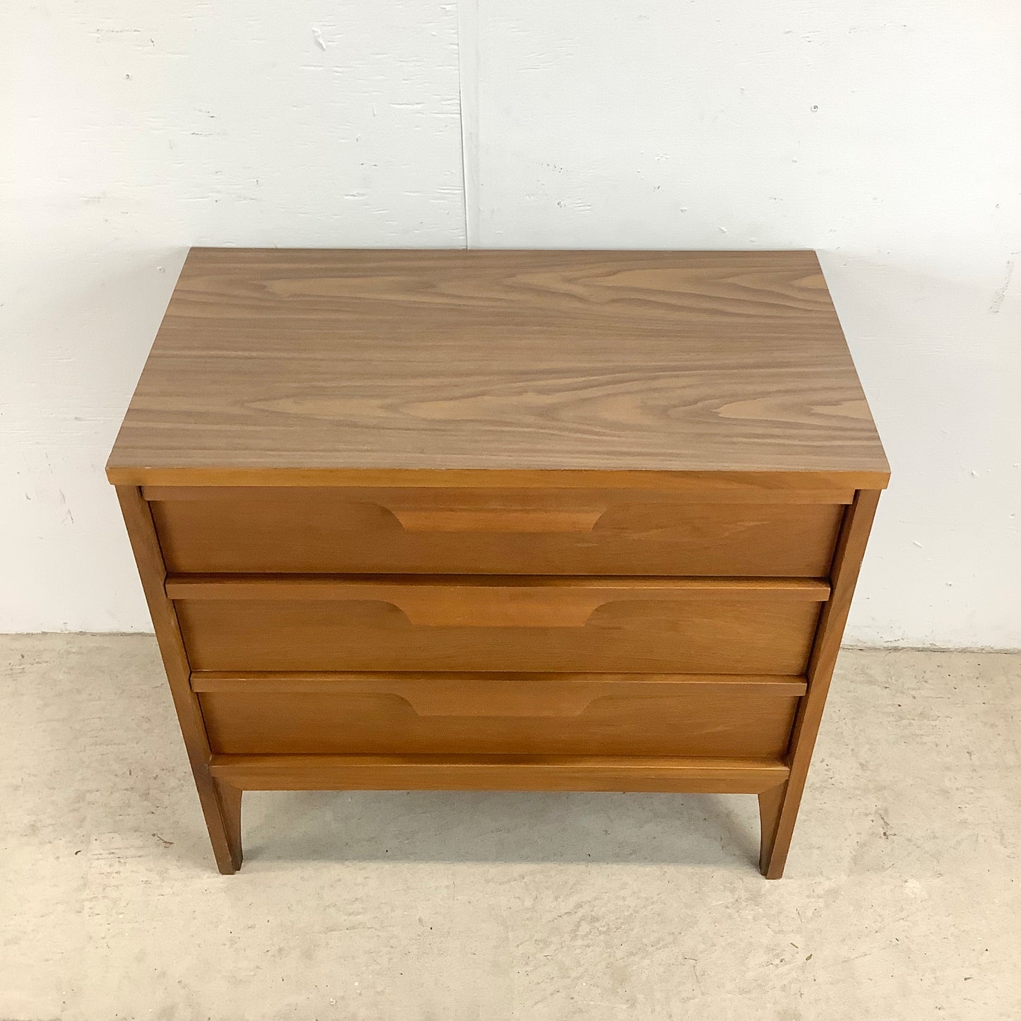 Mid-Century Three Drawer Dresser by Johnson Carper