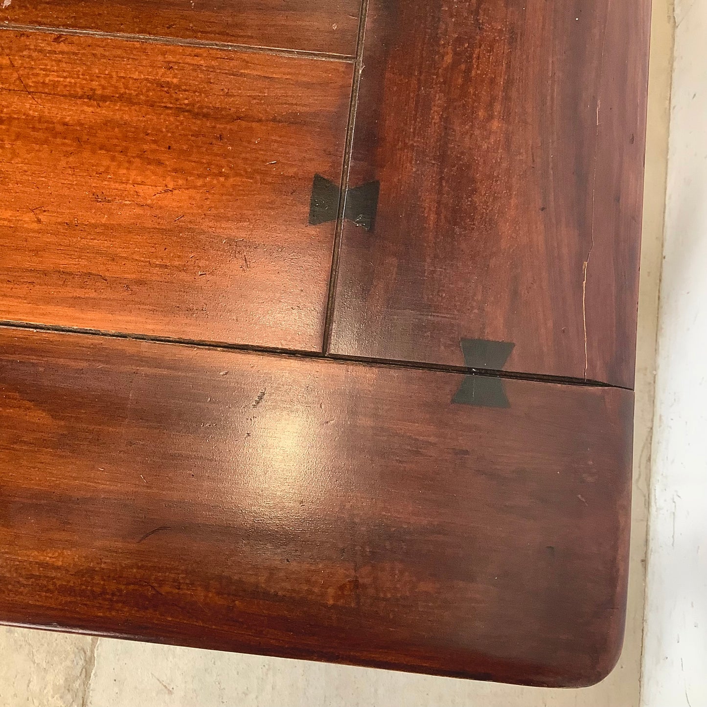 Spanish Revival Carved Extension Dining Table by Berkey & Gay