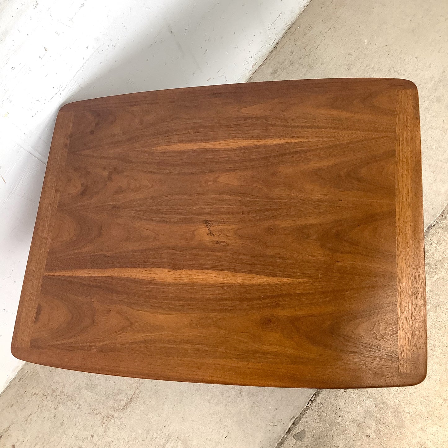 Lane Perception Walnut End Table | Two-Tier | 1960s