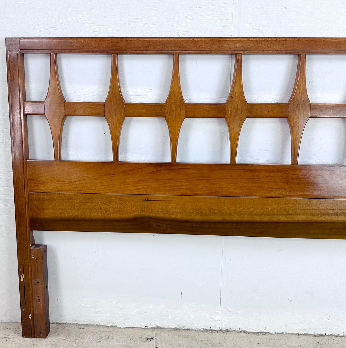 Full Size Mid-Century Headboard