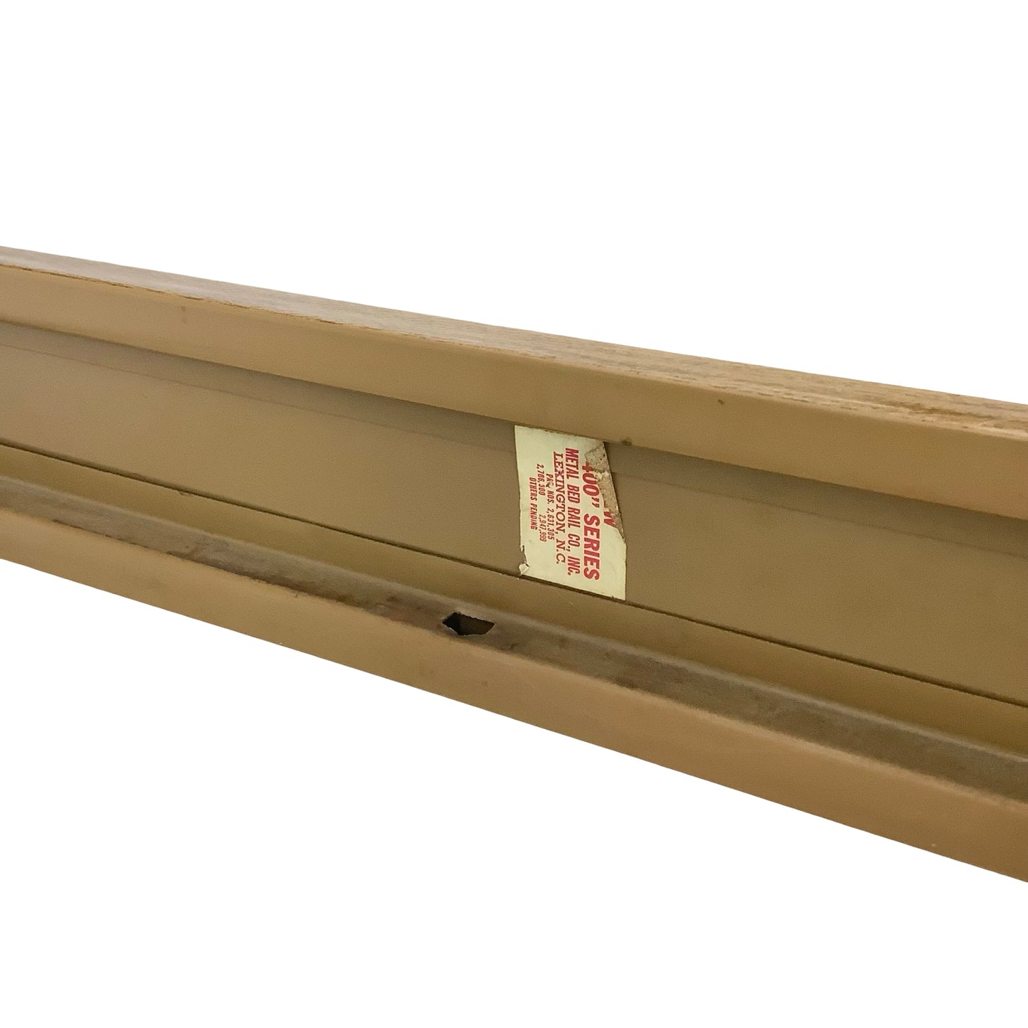 Vintage Walnut Mid-Century Modern Full Bed Frame