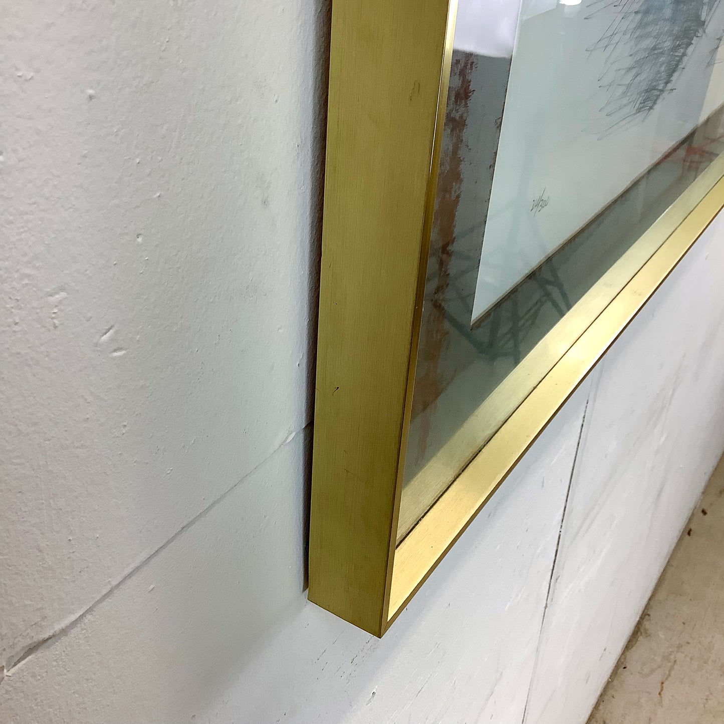 1960's Cityscape Lithograph signed Nivelle