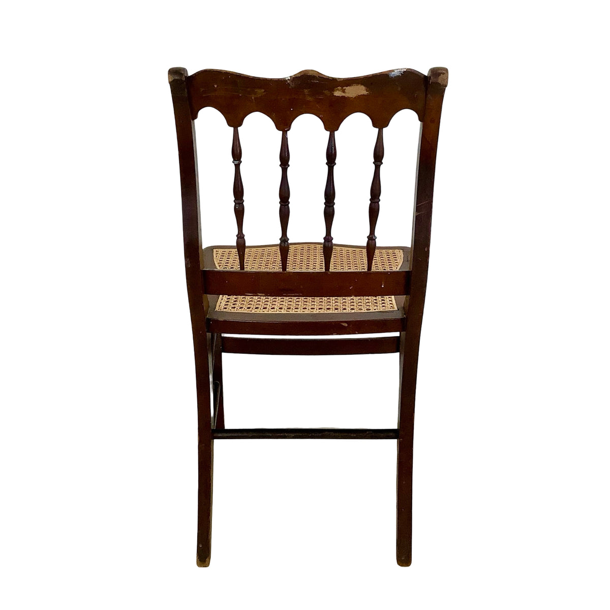 Antique Victorian Eastlake-Style Spindle-Back Side Chair