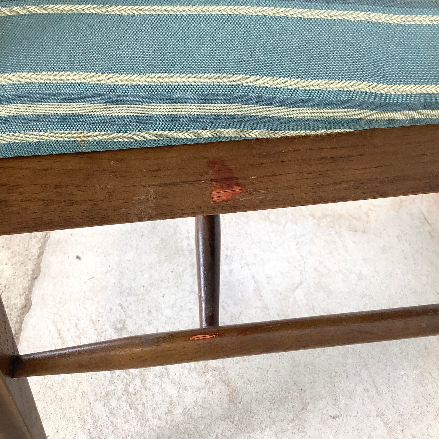 Mid-Century Broyhill "Saga" Walnut Dining Chairs-  set of Six