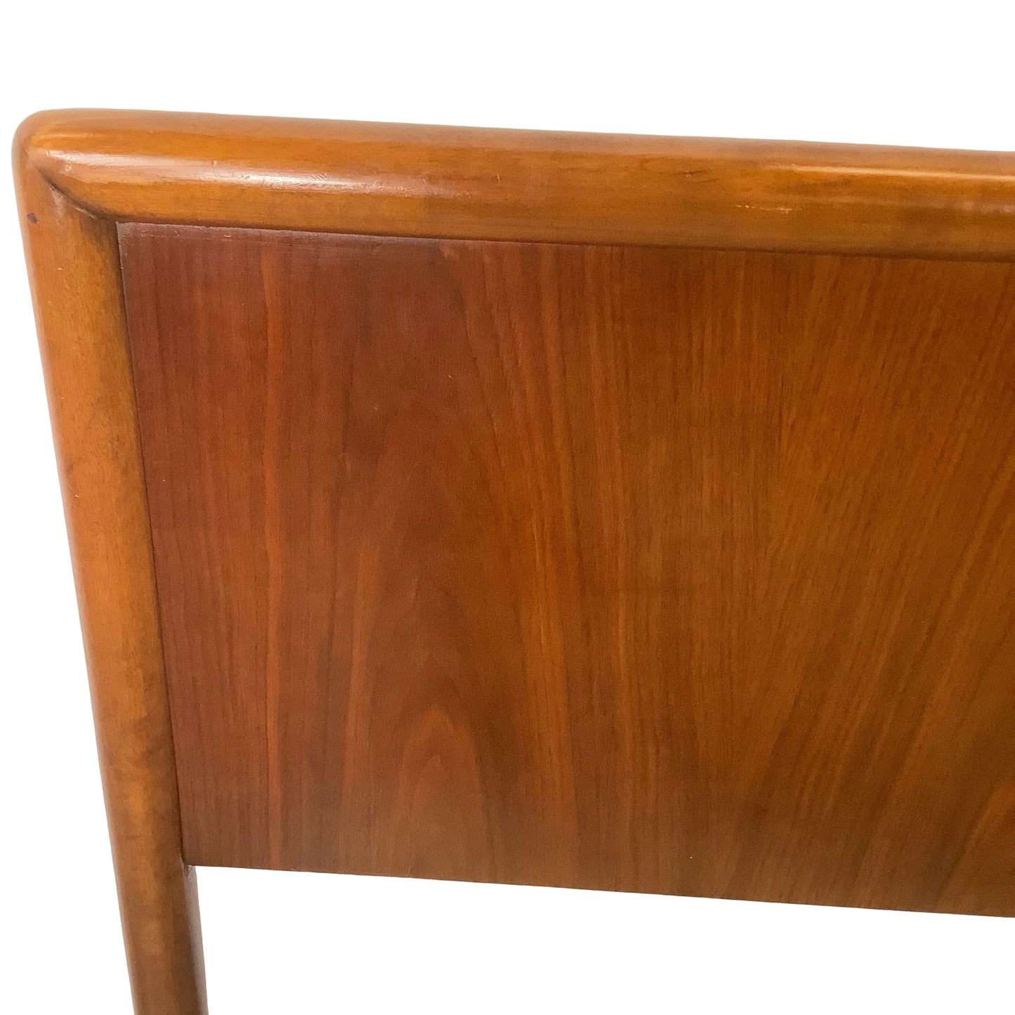MCM Minimalist Walnut Headboard Attr. Robsjohn-Gibbings, Full