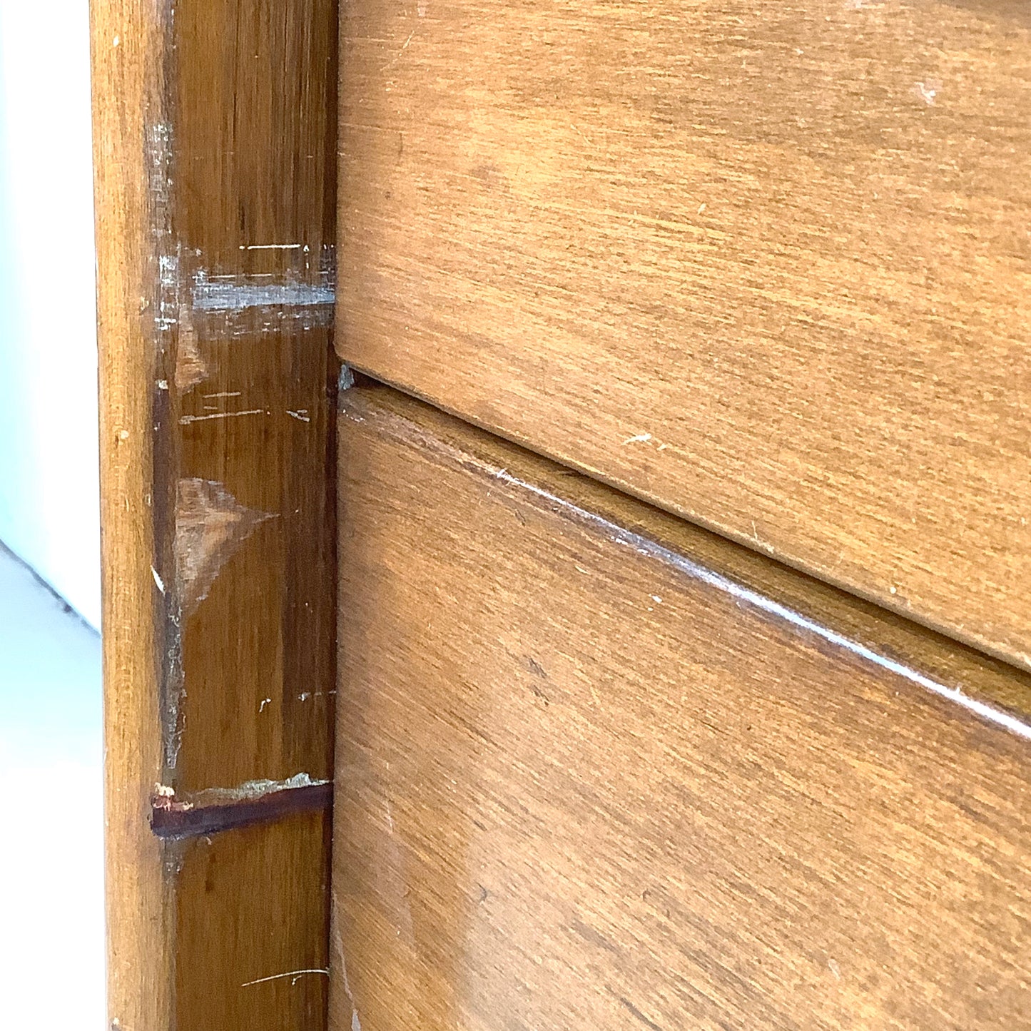 Vintage Templeton Furniture Co. Four-Drawer Walnut Chest