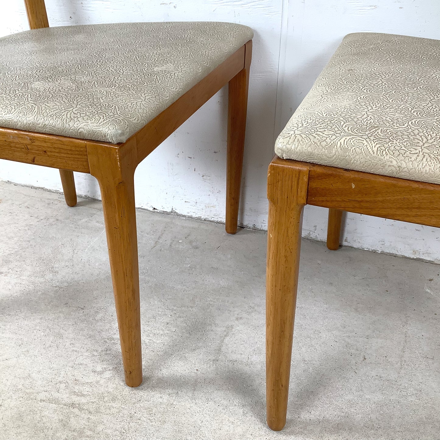 Tomlinson Mid-Century Modern Dining Chairs — Set of Six