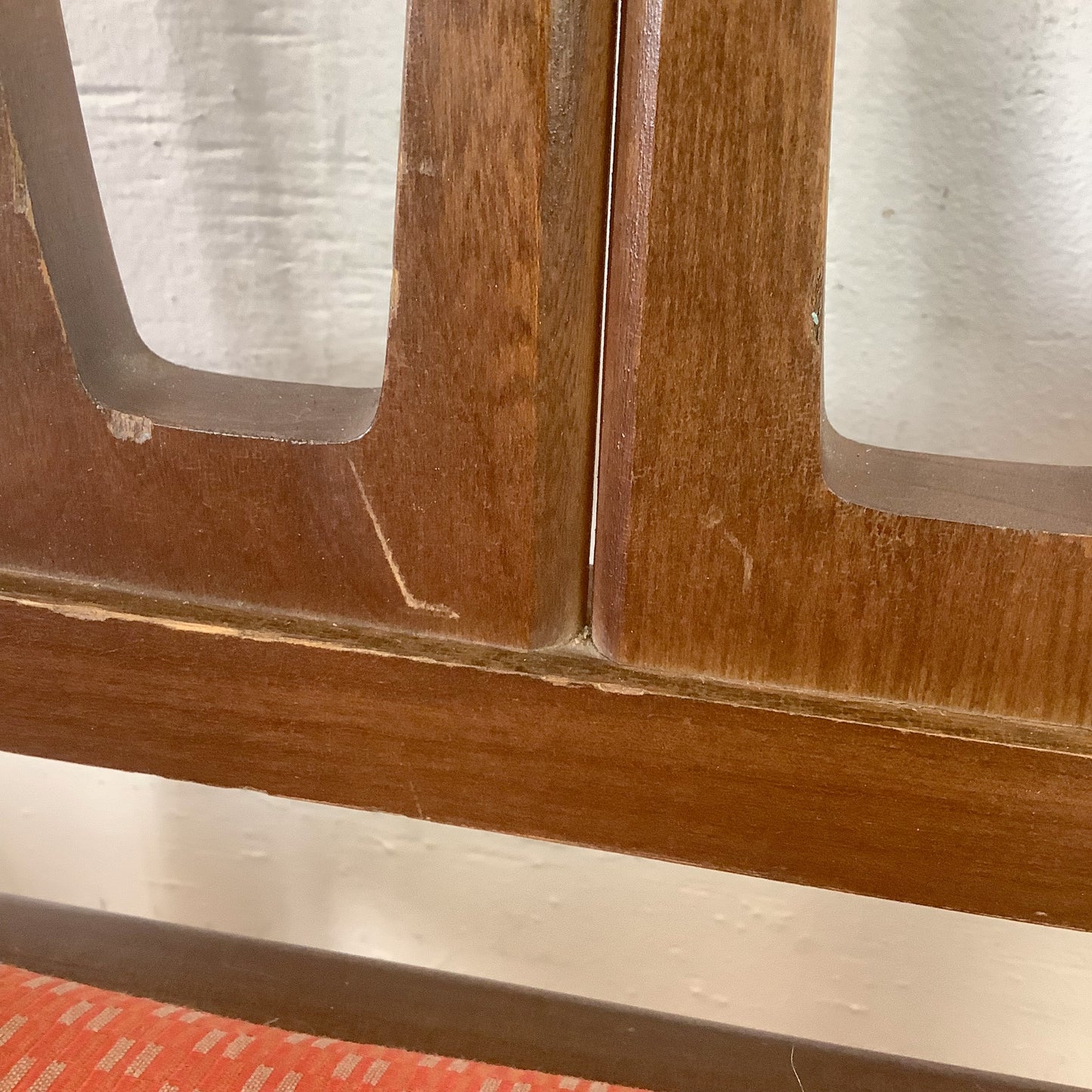 Young Manufacturing attr. Walnut High-Back Dining Chairs — A Set of Six MCM Chairs