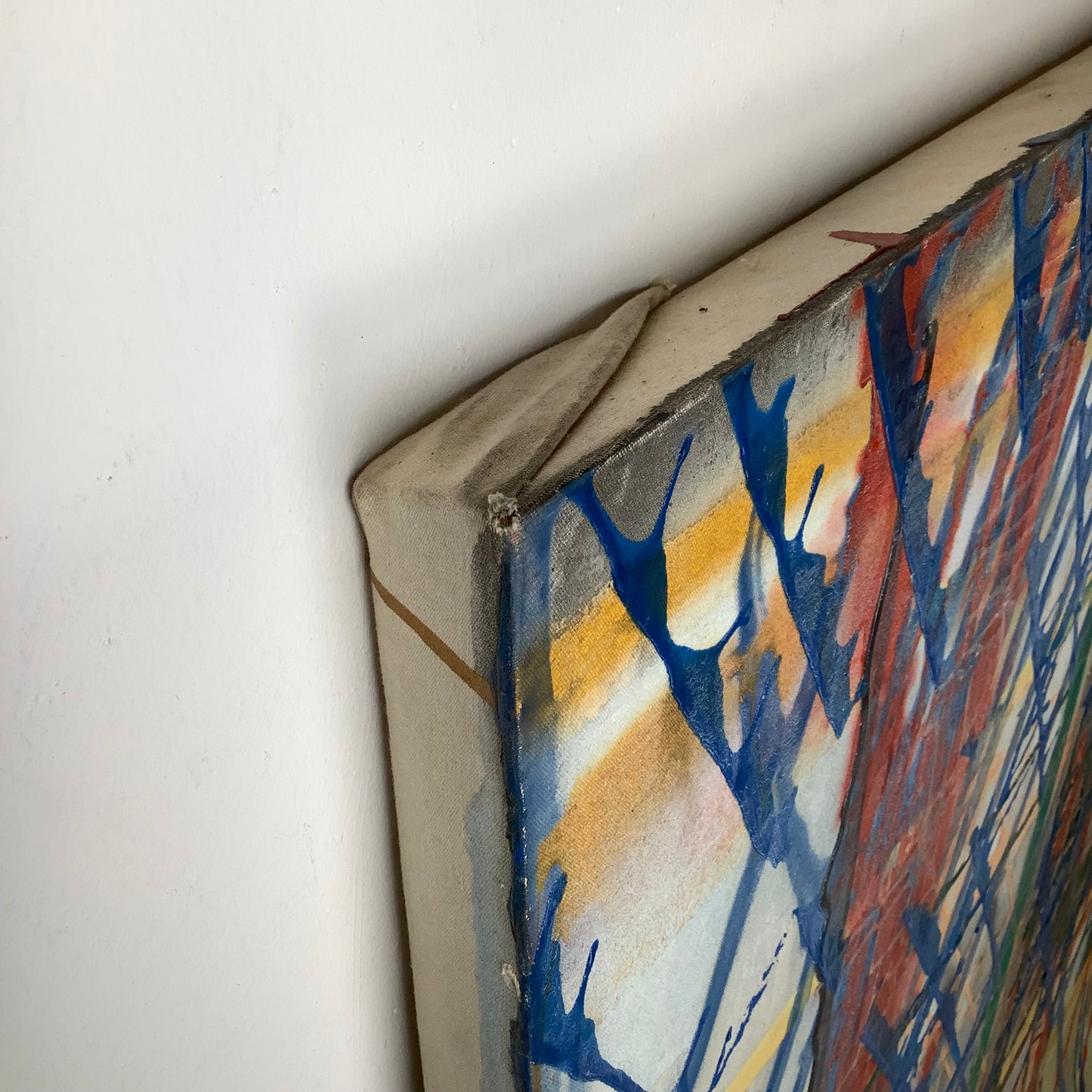 Large Contemporary Abstract Painting 70x59 – Architectural