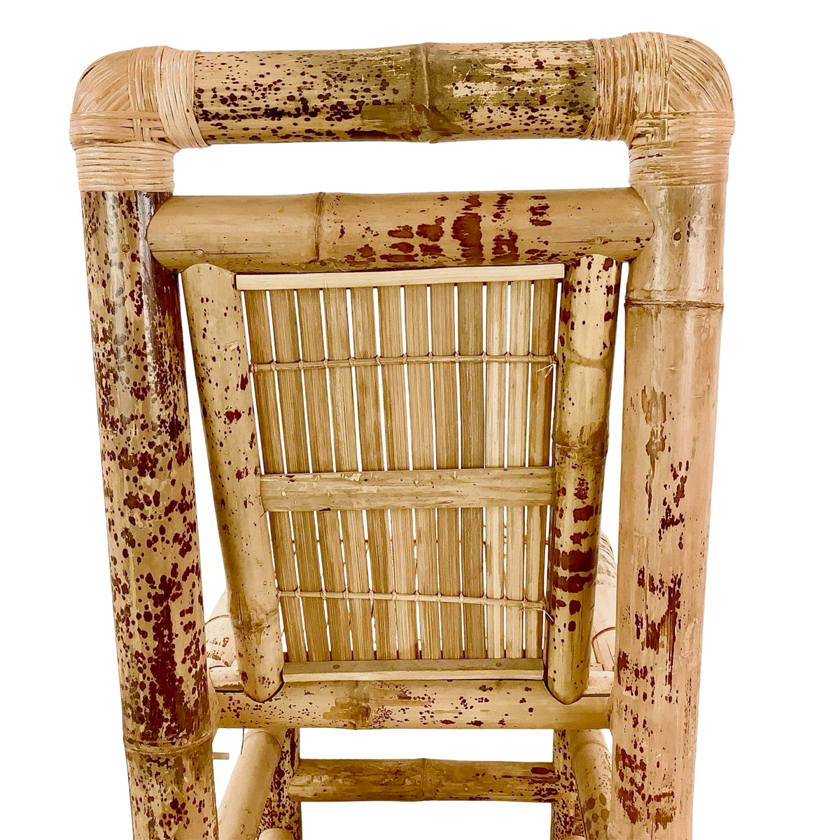 Vintage Natural Bamboo Side or Dining Chair