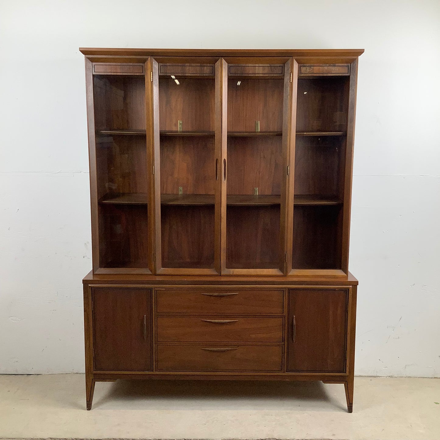 Mid-Century Modern Sideboard Display Cabinet