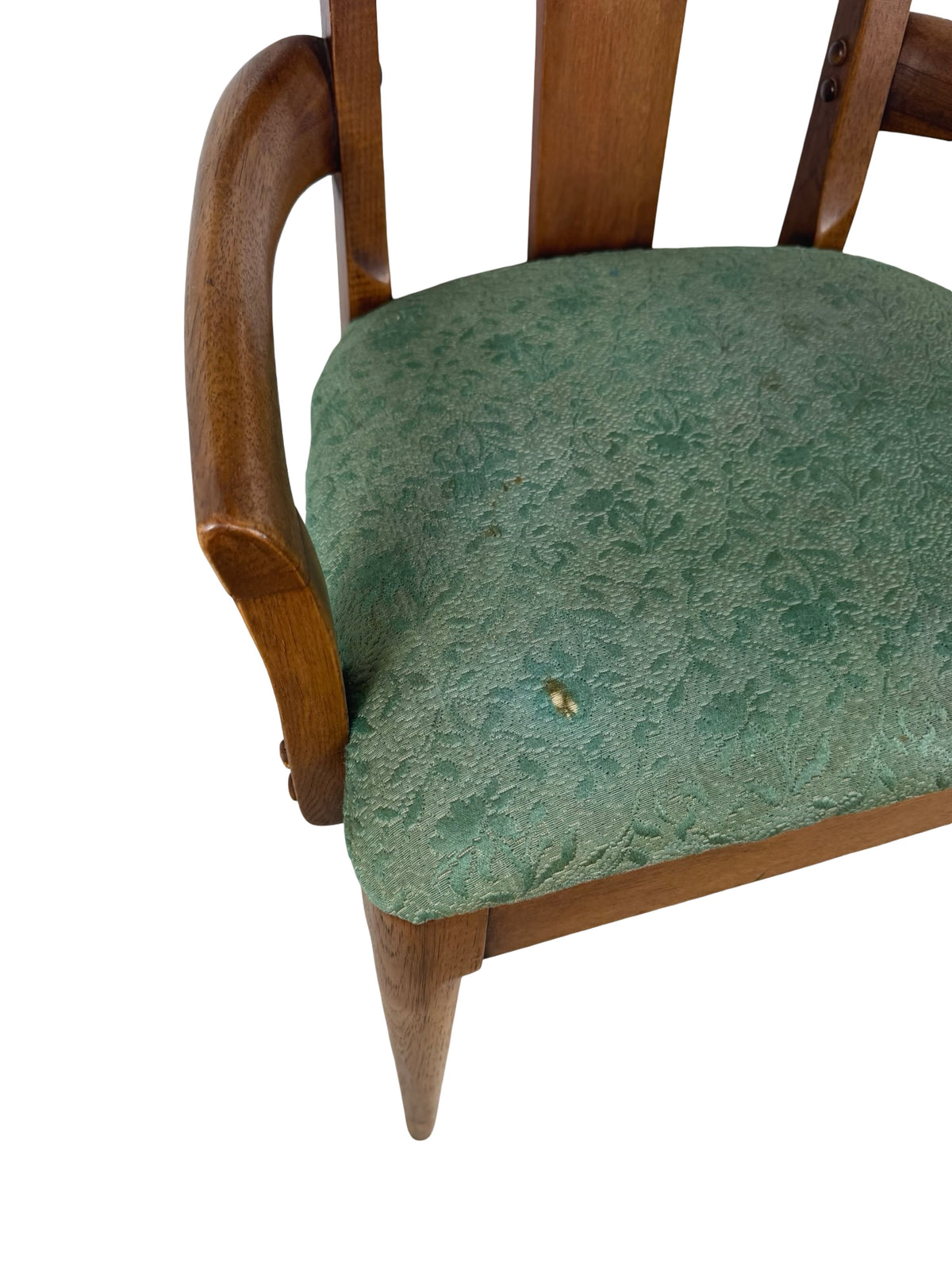 Vintage Broyhill / Lenoir Chair Company Sculptural High-Back Armchairs – Pair