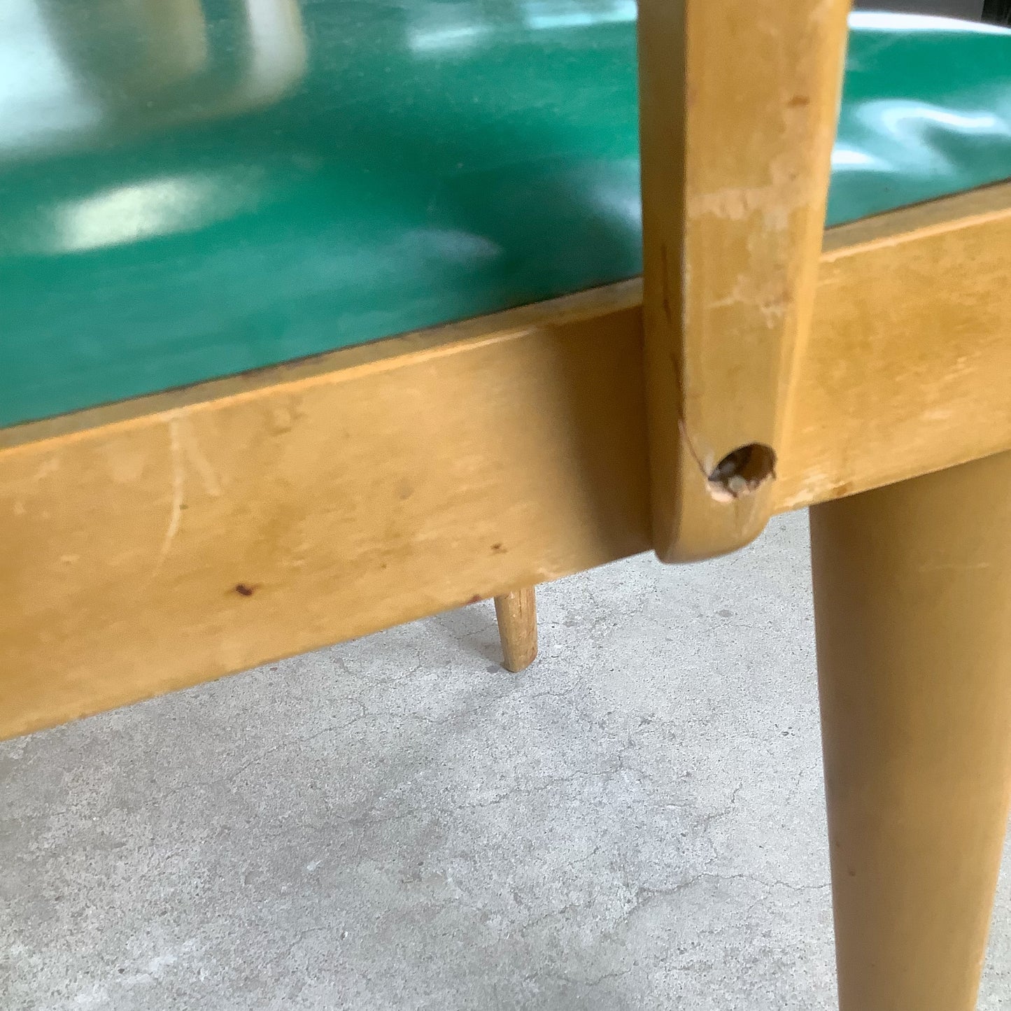 Heywood-Wakefield M 154 "Dog Bone" Dining Chairs — A Set of Six