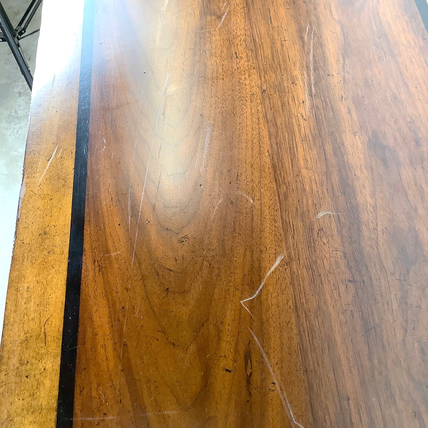 Transitional Two-Drawer Dresser With X Base