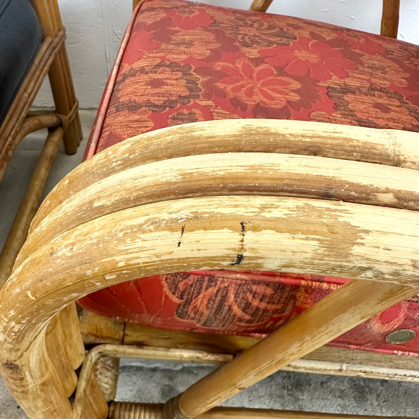 Vintage Bamboo Lounge Chairs- a Pair