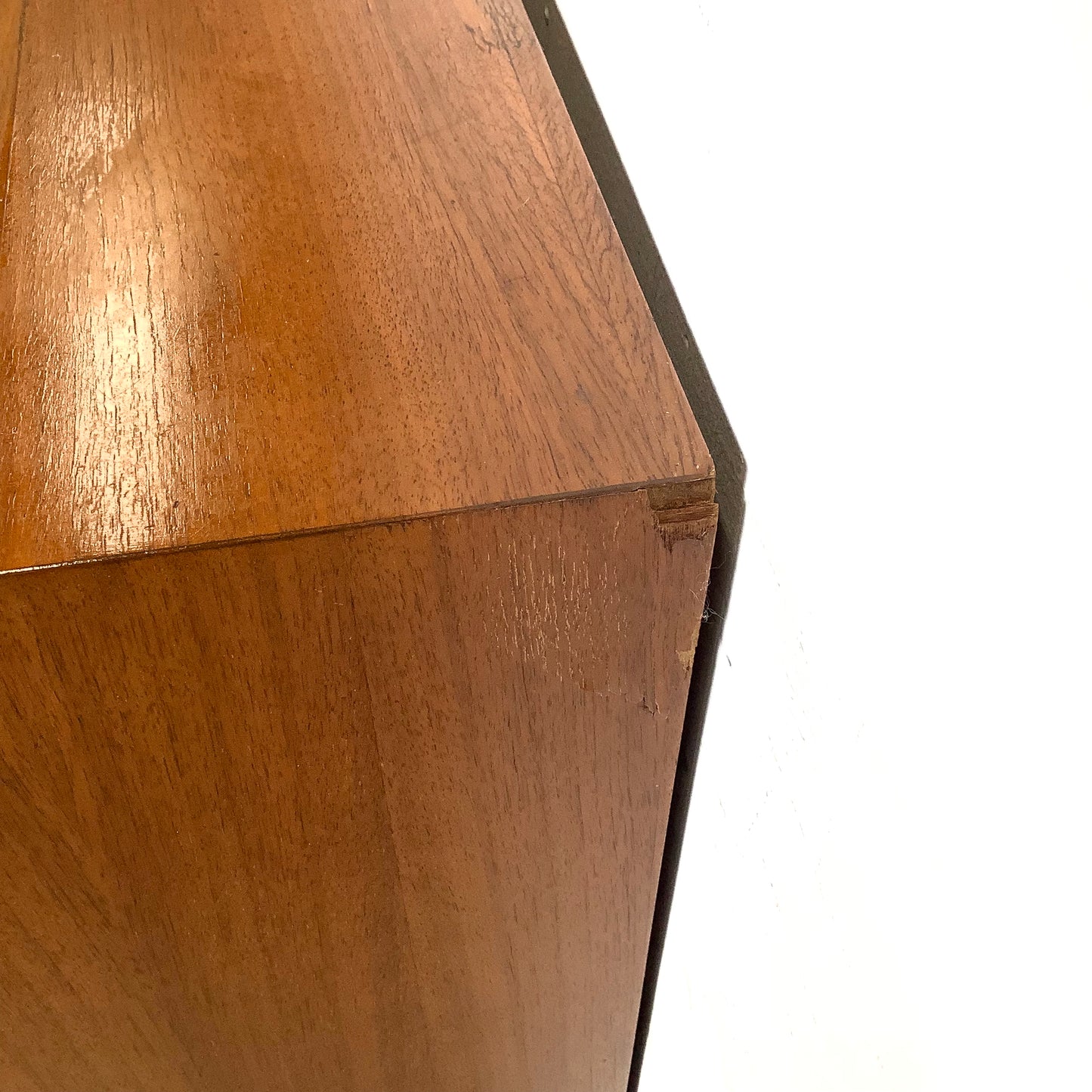 Mid-Century Modern Dresser with Hidden Drawer Storage