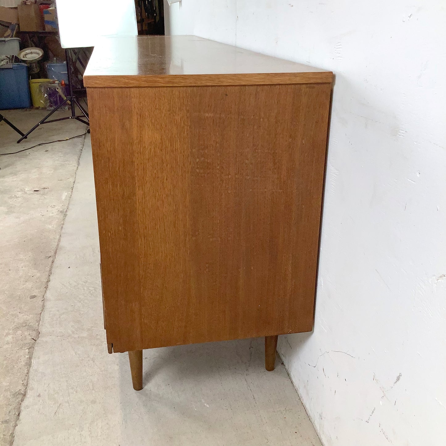 Mid-Century Nine Drawer Dresser