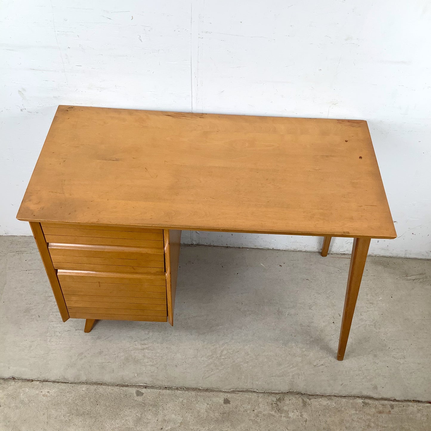 Mid-Century Modern Student Desk (Attributed to Baumritter)