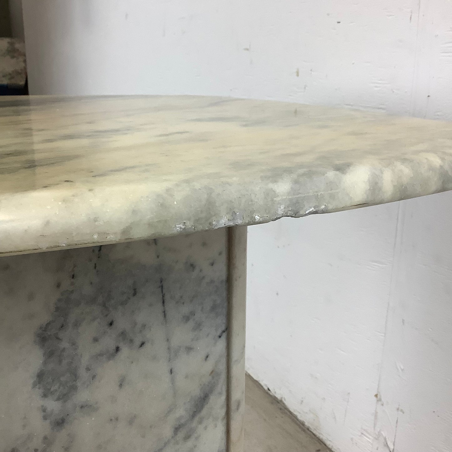 Vintage Modern Marble End Table
