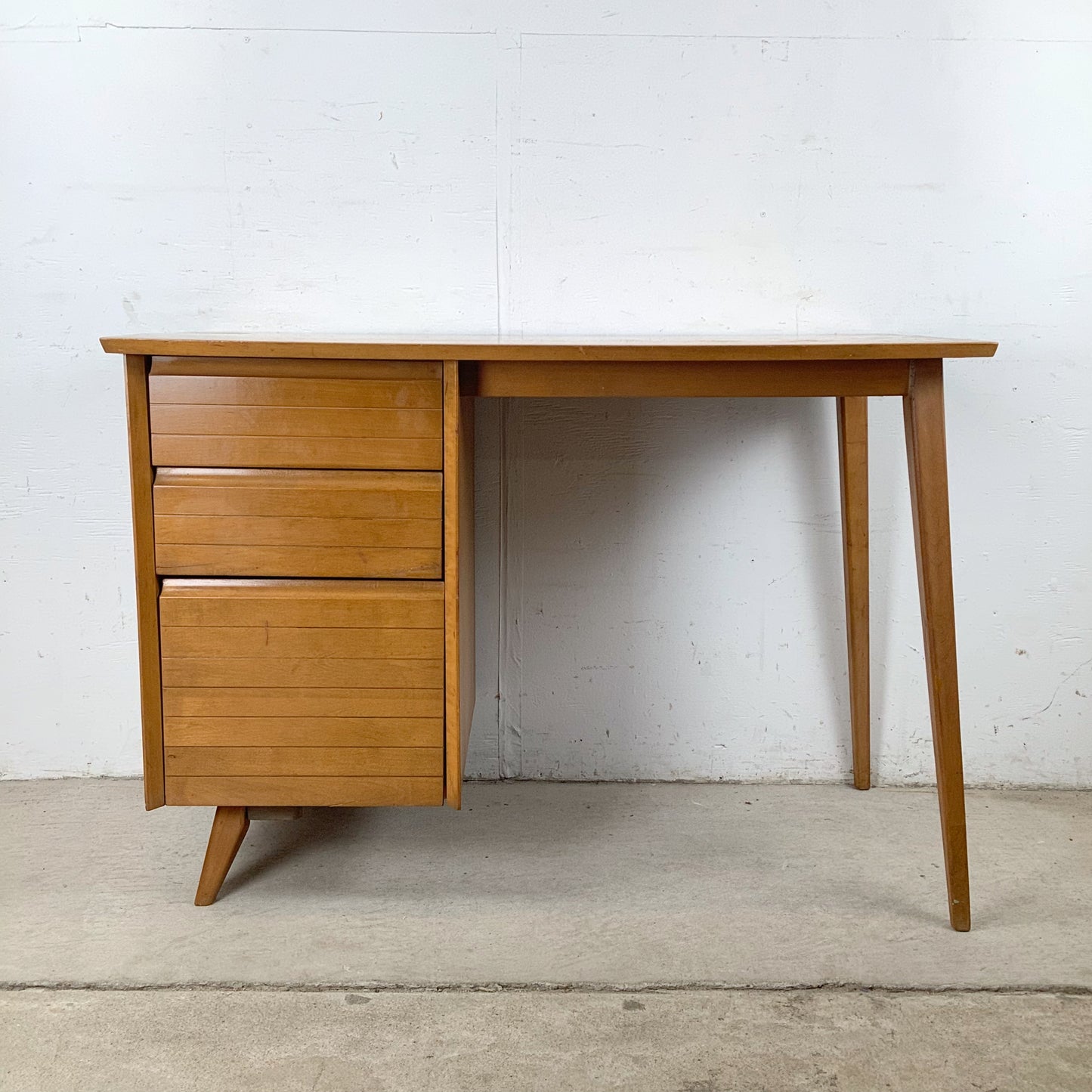 Mid-Century Modern Student Desk (Attributed to Baumritter)