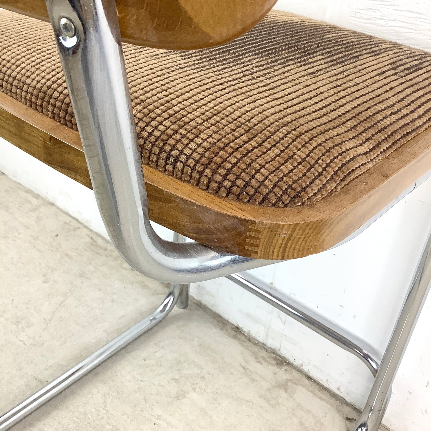 Vintage Modern Cesca Style Counter Stool