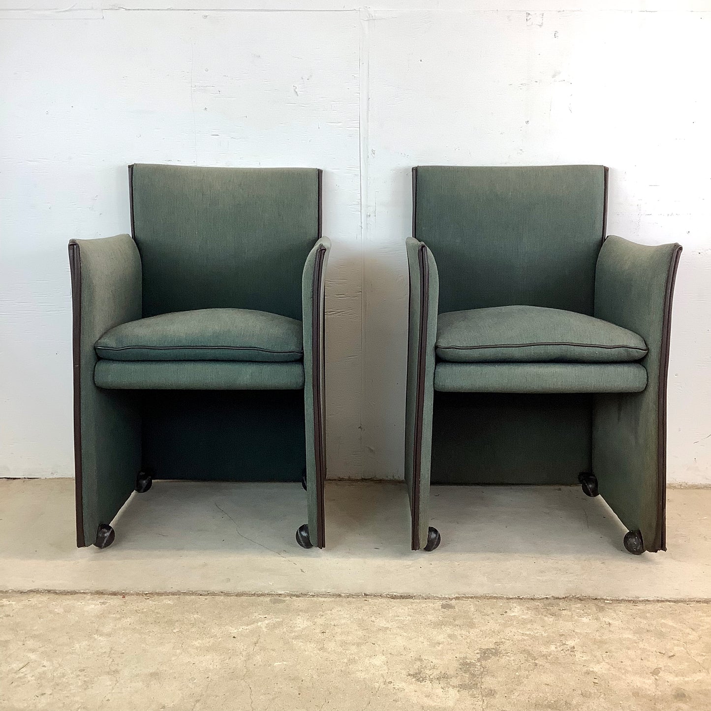 Vintage Modern Cassina "401 Break" Chairs attr. Mario Bellini
