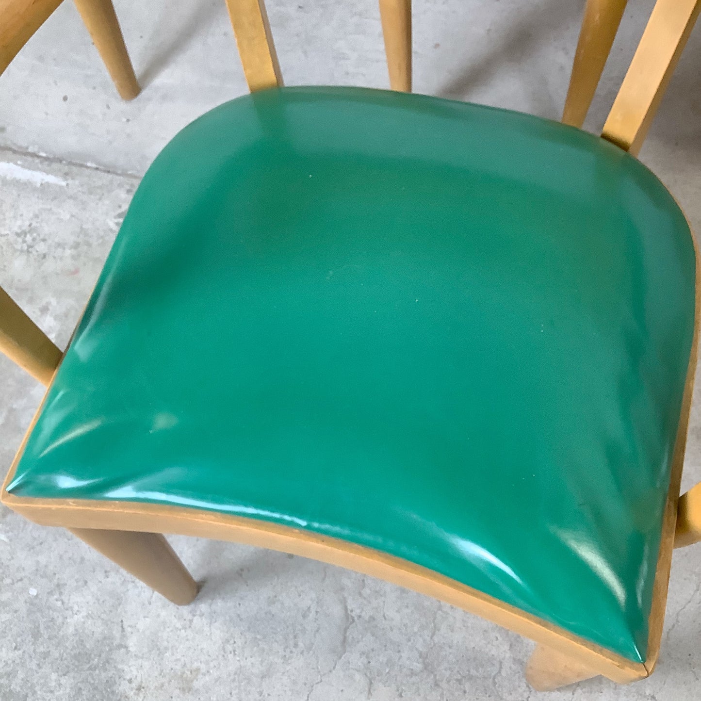Heywood-Wakefield M 154 "Dog Bone" Dining Chairs — A Set of Six